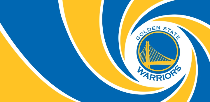 007 Golden State Warriors logo vinyl decal